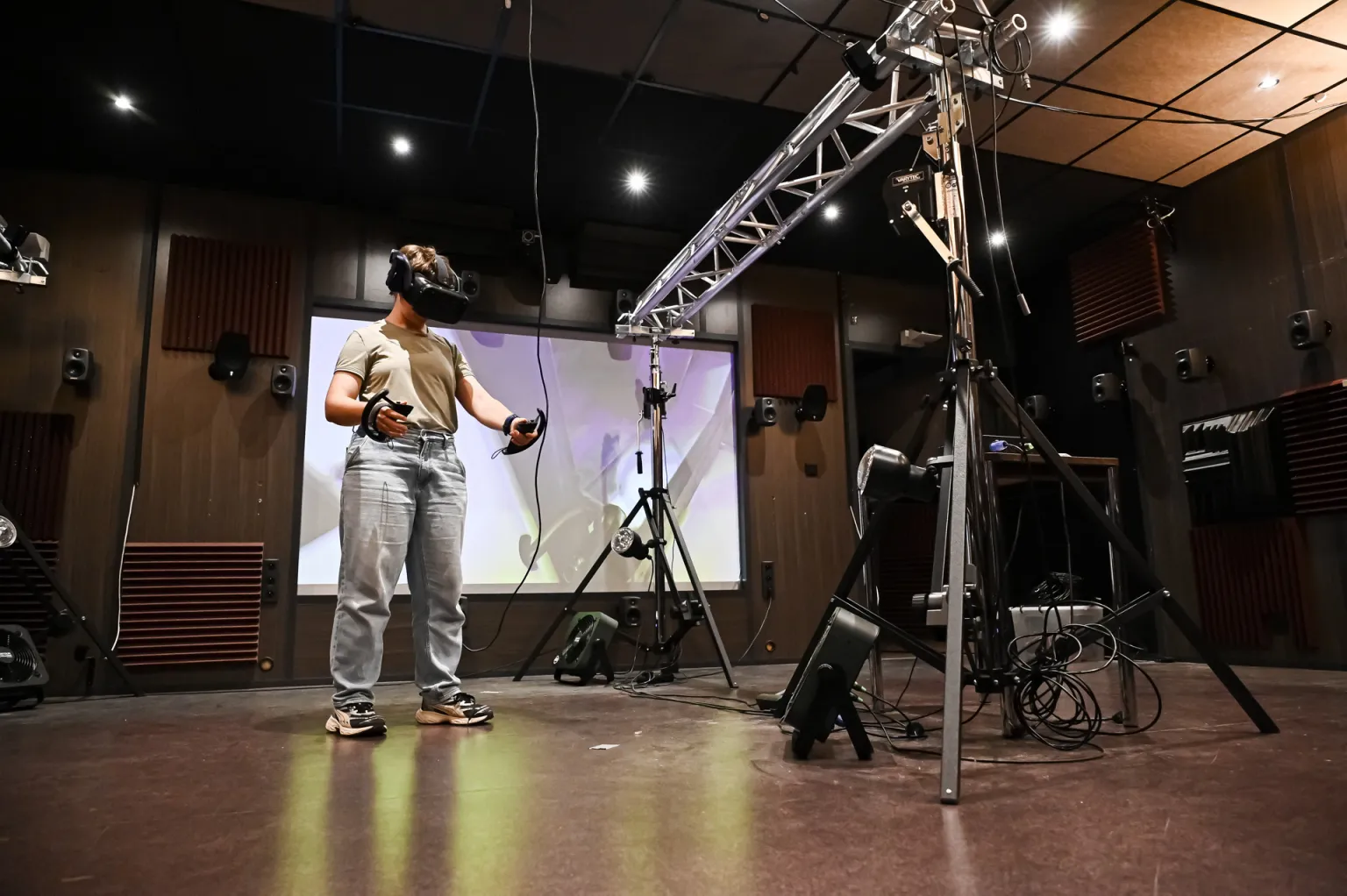 Salle de réalité virtuelle Salle de réalité virtuelle